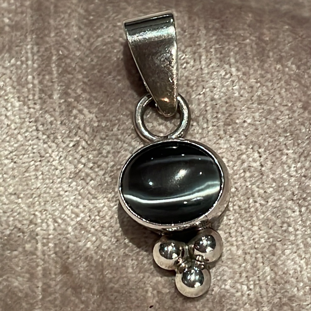 Star Of India 925 Sterling Silver Pendant 85$